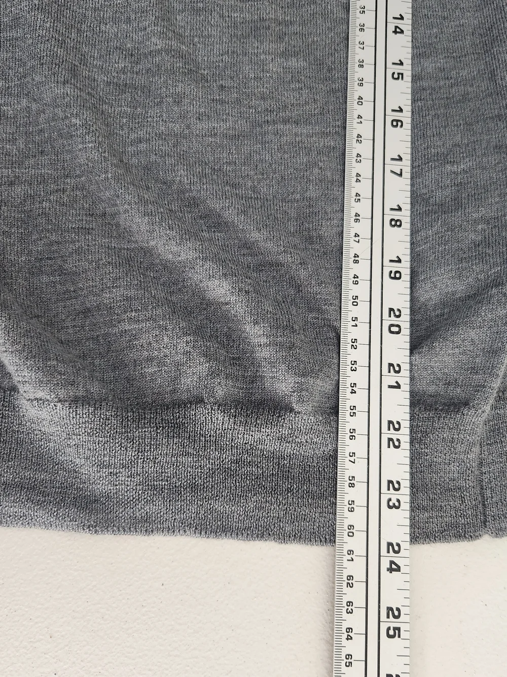 J. Crew Men’s Gray V-Neck Sweater